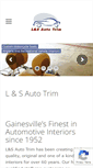 Mobile Screenshot of landsautotrim.com